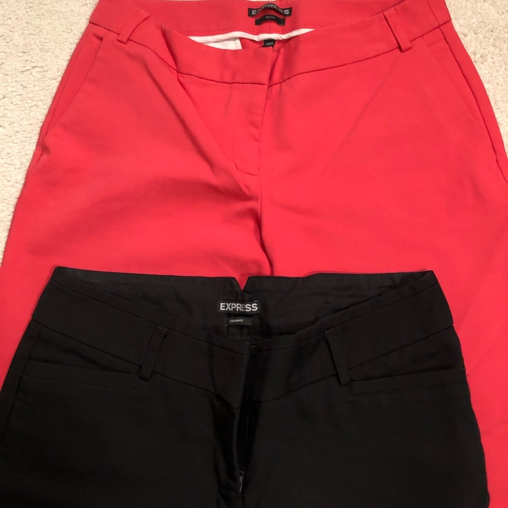 Express women’s cropped pants